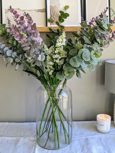 Glass Apothecary Jar Vase