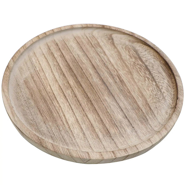 Large Round Rustic Tray