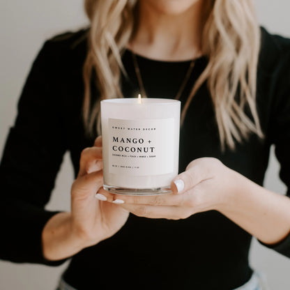Mango and Coconut Jar Candle