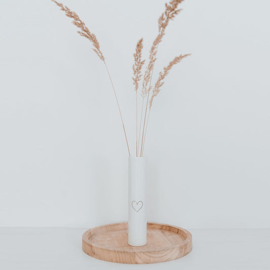 Mini Gold Heart Vase