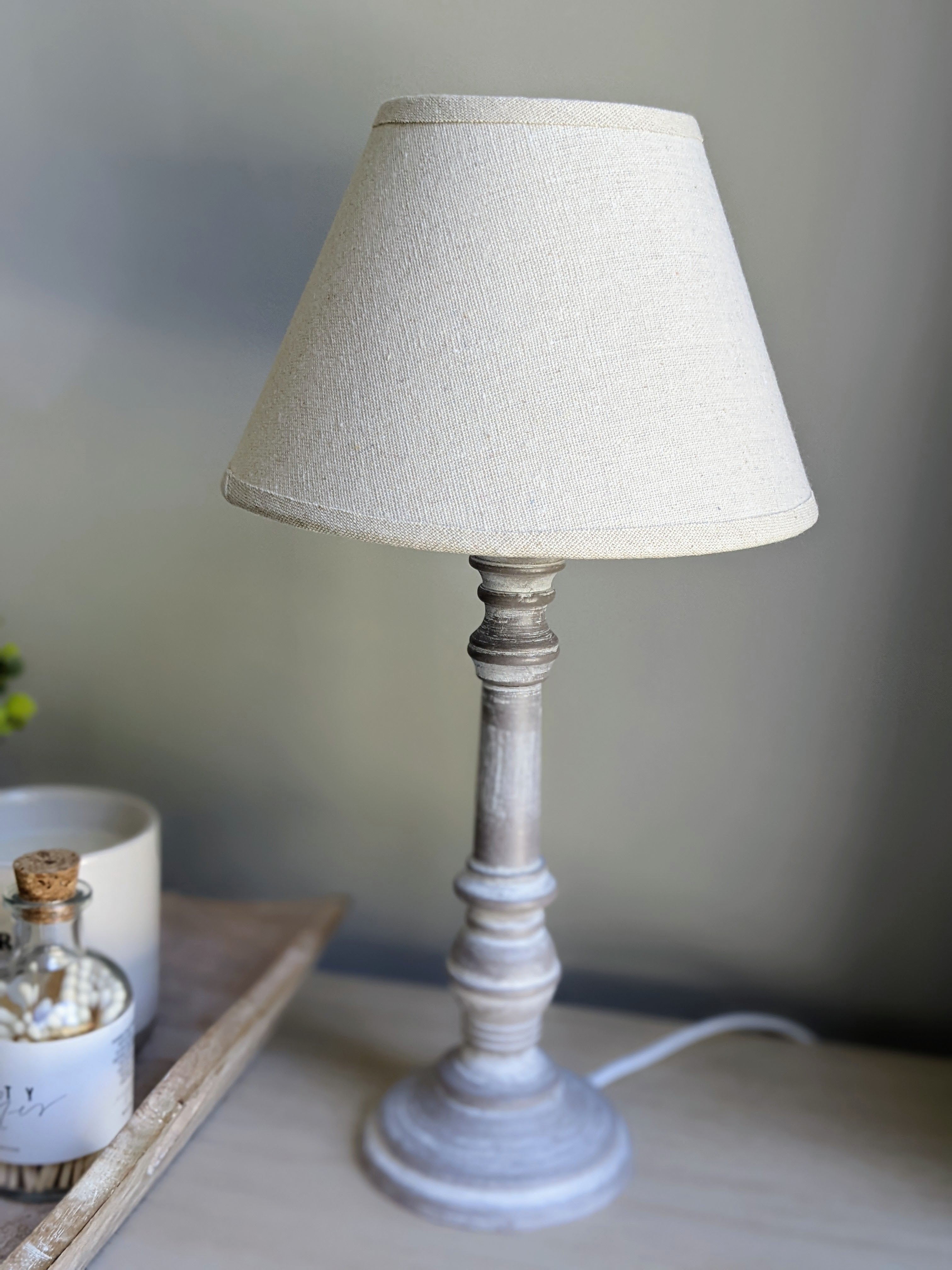 Small Rustic Table Lamp – Homestyle89