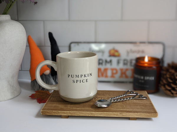 Pumpkin Spice Stoneware Mug