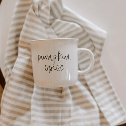 Pumpkin Spice Rustic Mug