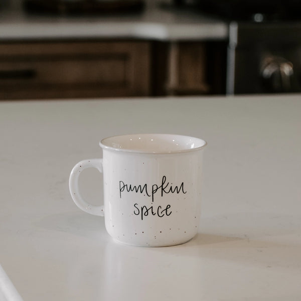 Pumpkin Spice Rustic Mug