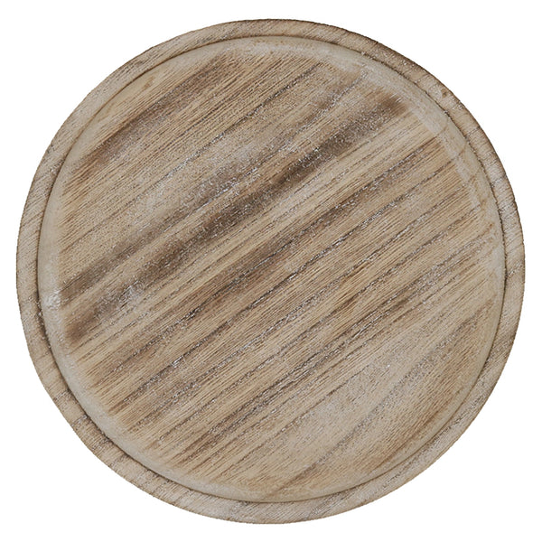 Round Rustic Tray