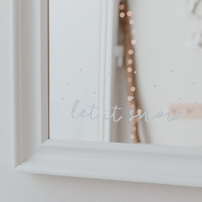 Let It Snow Sticker