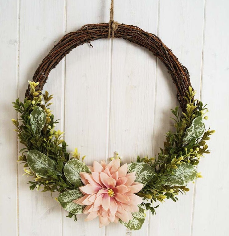 Summer Wicker Wreath