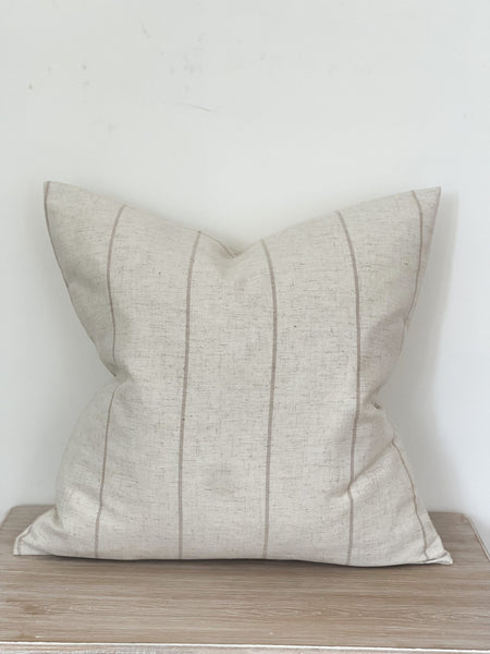 Stone and Beige Large Cushion Cover