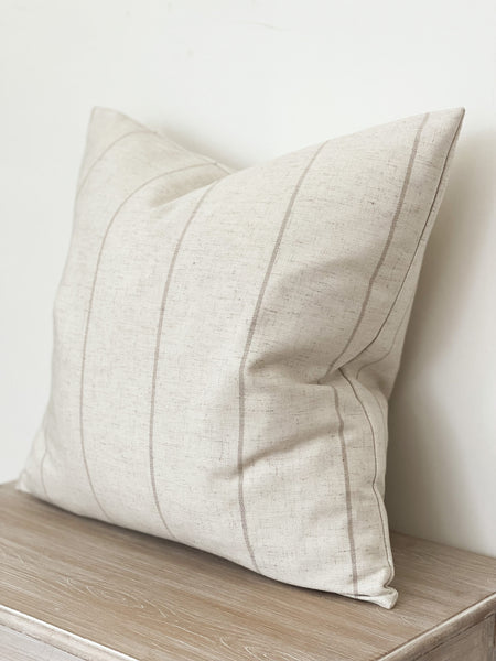 Stone and Beige Large Cushion Cover