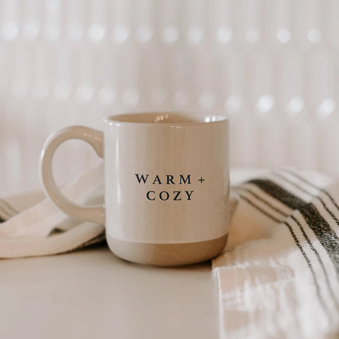 Warm + Cozy Stoneware Mug