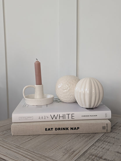 White Ceramic Spheres