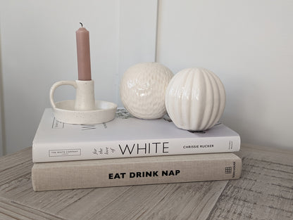 White Ceramic Spheres